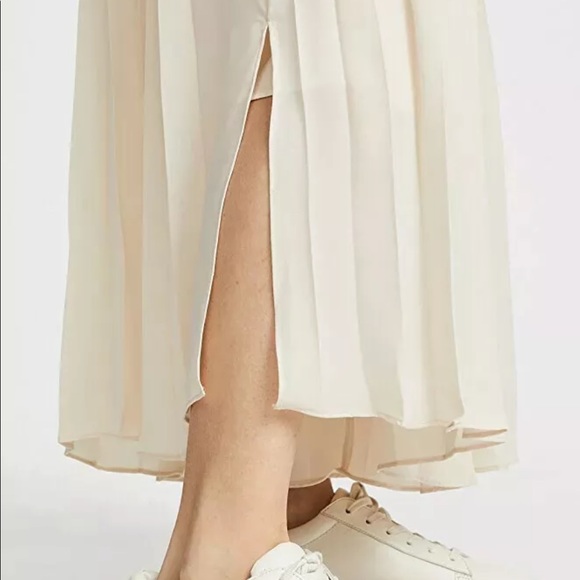 Kobi Halperin Pants Wide Leg Pleated Flare Cropped - Picture 6 of 9